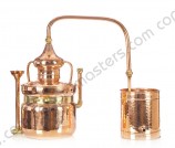 Copper Alembic Still "Bain Marie"